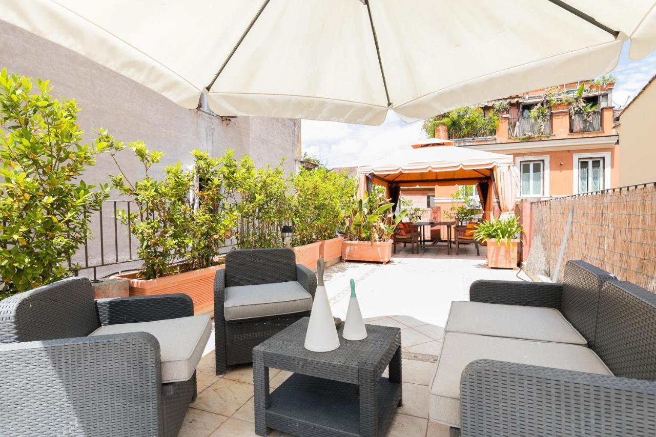 Chung cư 67 m² 1 phòng ngủ, 1 phòng tắm riêng ở Trastevere Roma Ngoại thất bức ảnh