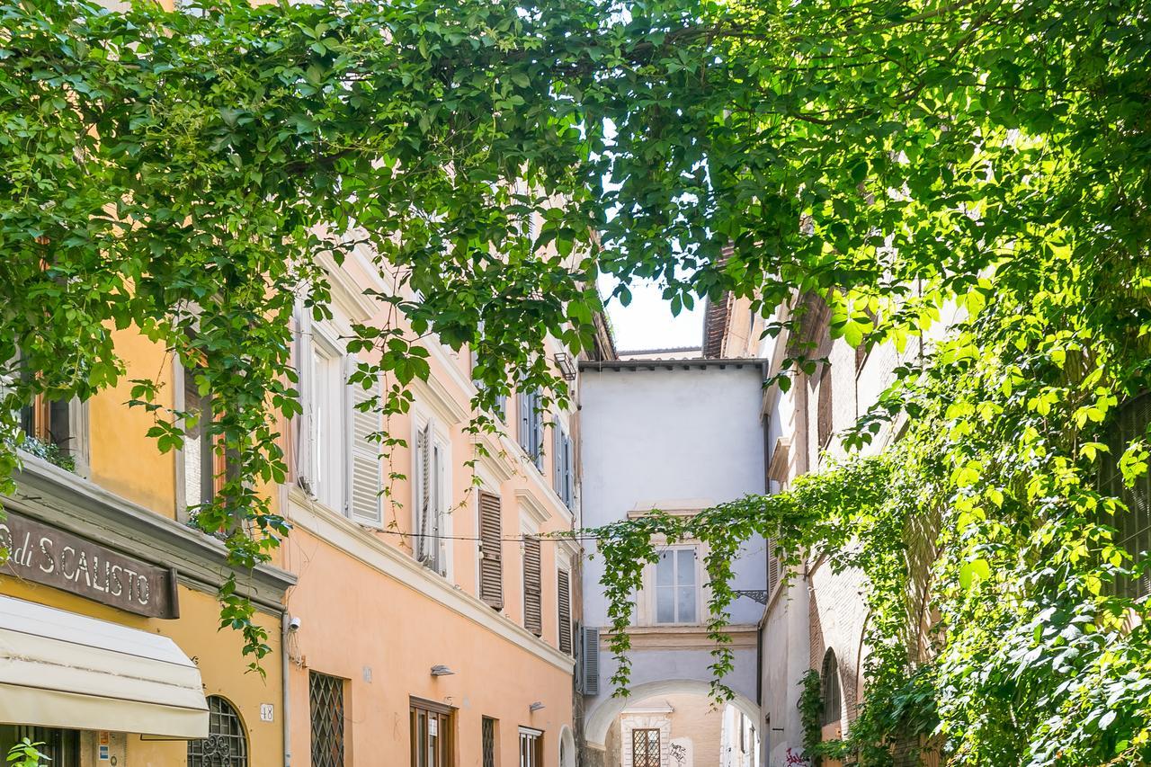 Chung cư 67 m² 1 phòng ngủ, 1 phòng tắm riêng ở Trastevere Roma Ngoại thất bức ảnh
