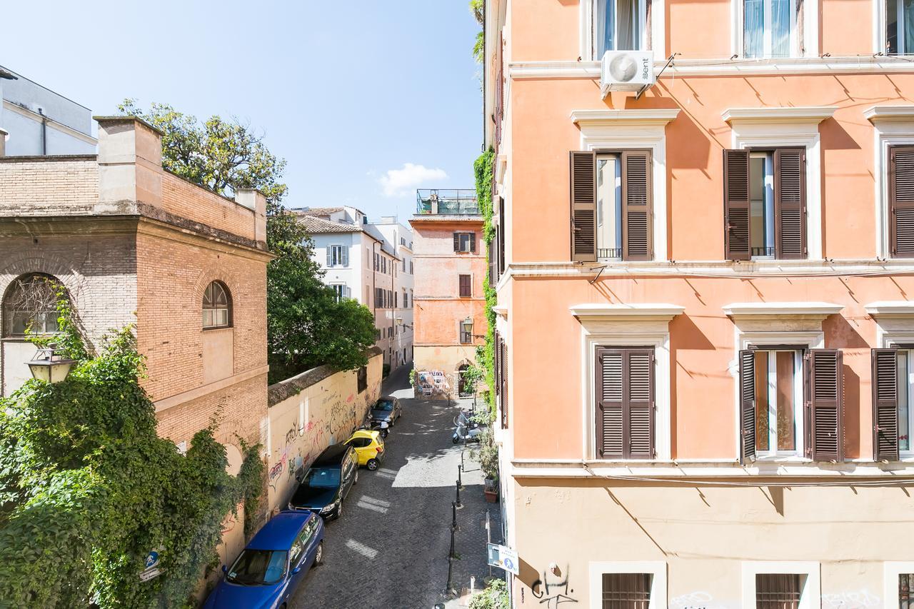 Chung cư 67 m² 1 phòng ngủ, 1 phòng tắm riêng ở Trastevere Roma Ngoại thất bức ảnh