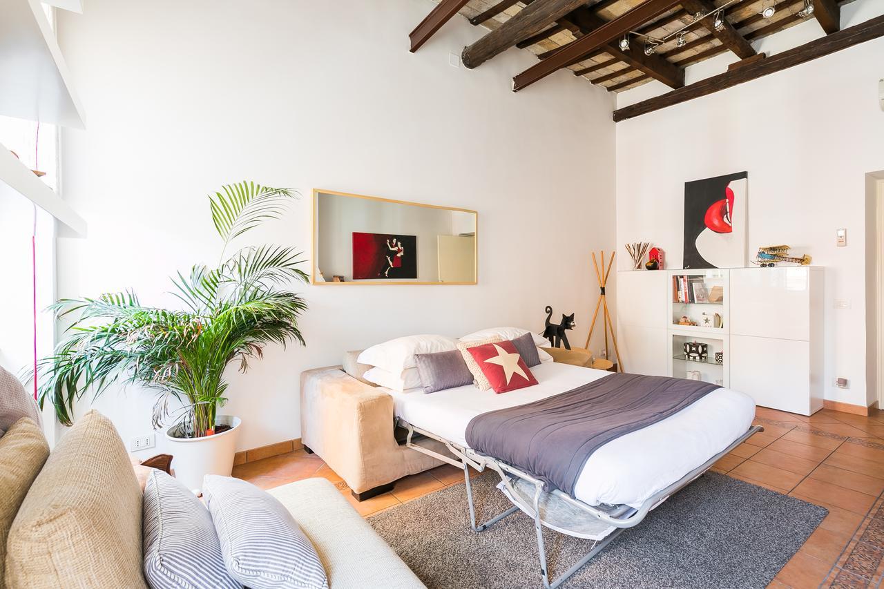 Chung cư 67 m² 1 phòng ngủ, 1 phòng tắm riêng ở Trastevere Roma Ngoại thất bức ảnh