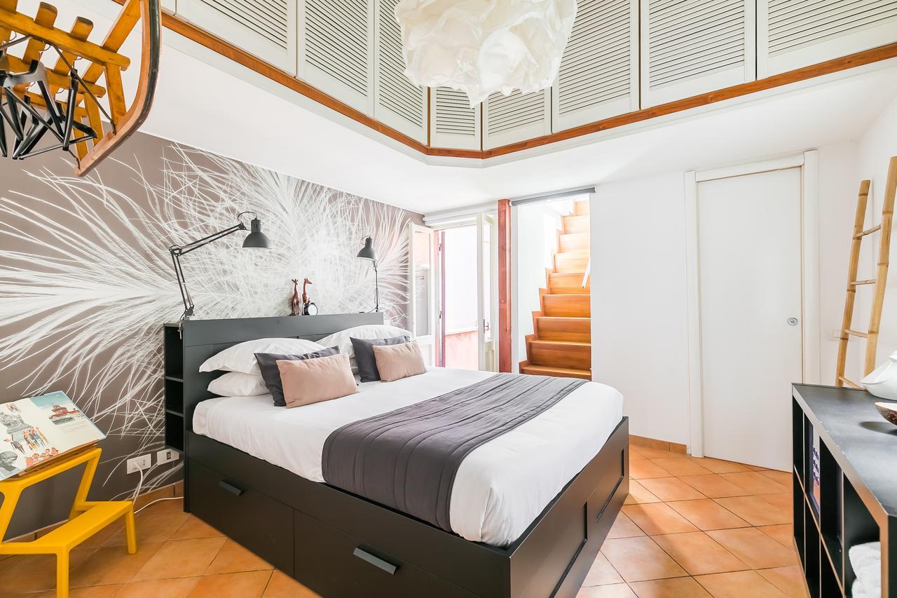 Chung cư 67 m² 1 phòng ngủ, 1 phòng tắm riêng ở Trastevere Roma Ngoại thất bức ảnh